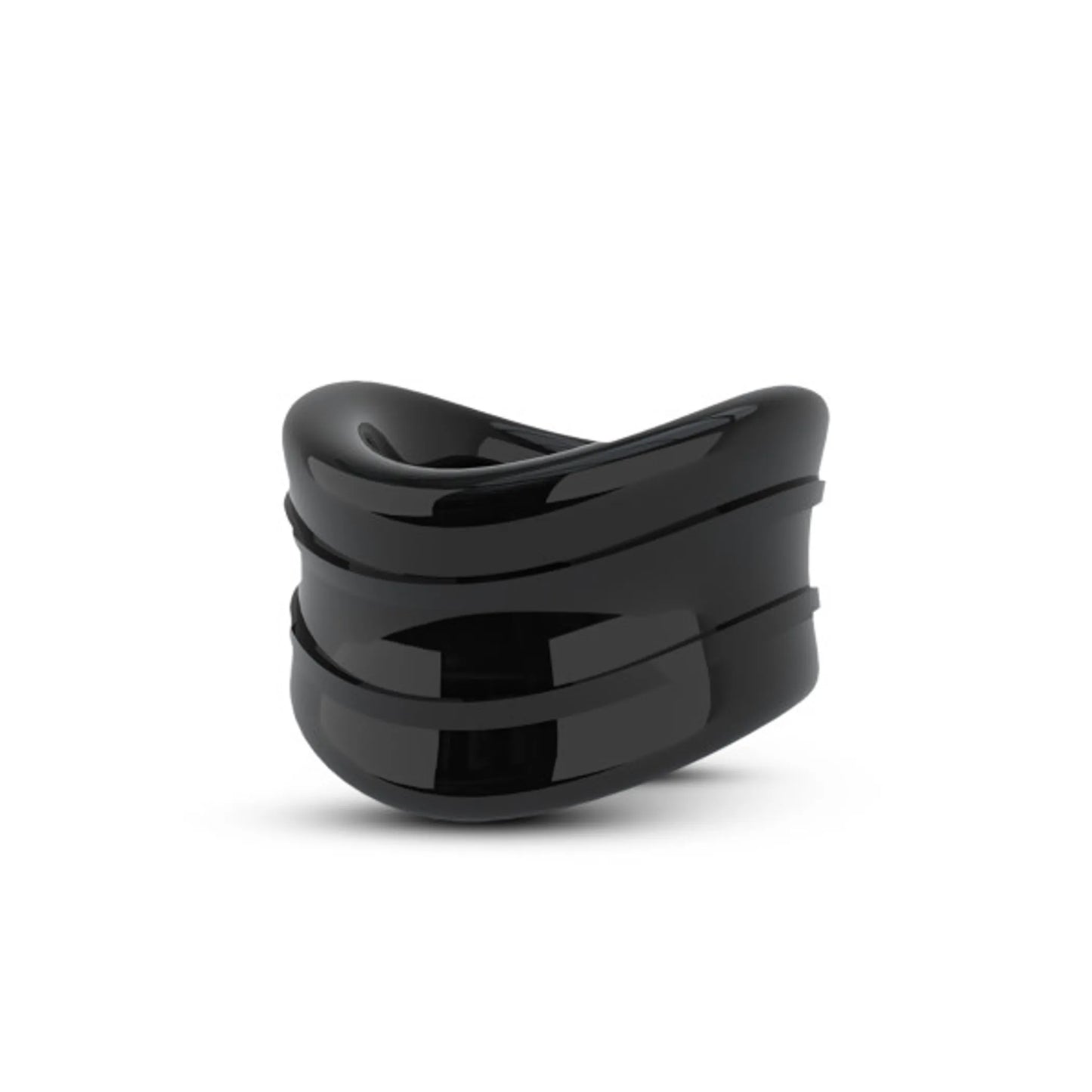 STAY HARD BEEF BALL STRETCHER SNUG 1IN DIAMETER BLACK