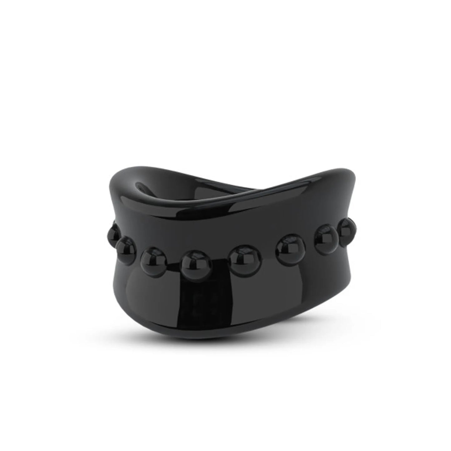 STAY HARD BEEF BALL STRETCHER 1.5IN DIAMETER BLACK