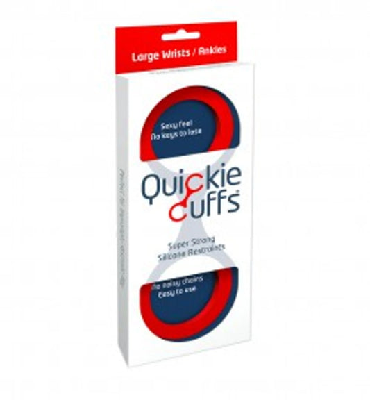 QUICKIE CUFFS RED LARGE
