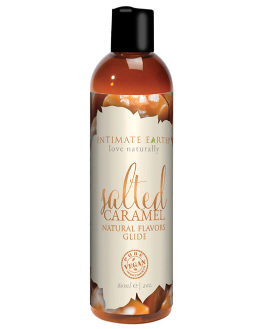 INTIMATE EARTH SALTED CARAMEL GLIDE 2 OZ